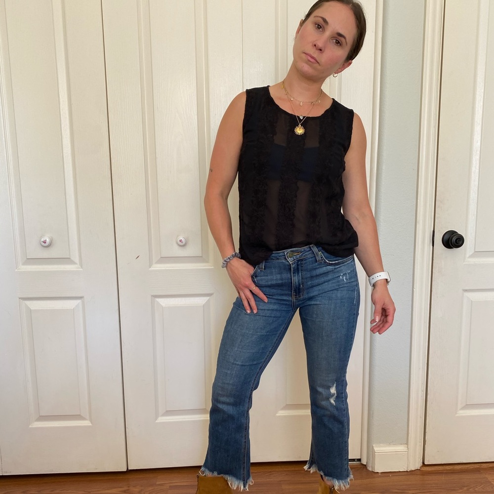 Black blouse - tank